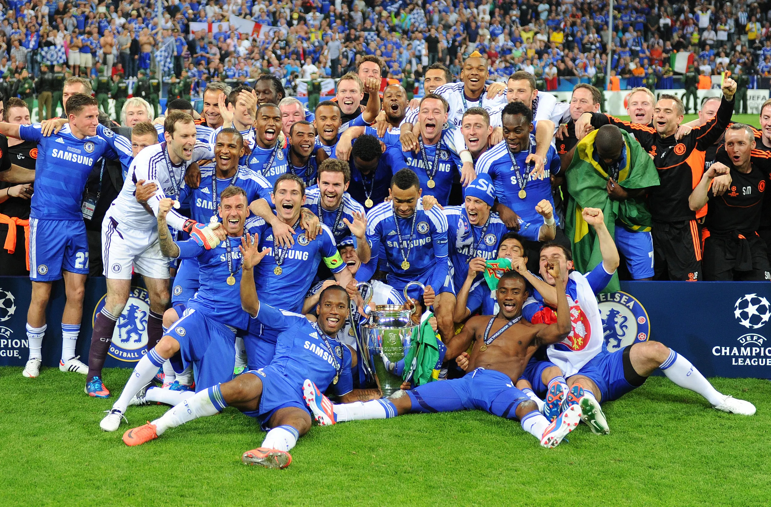 chelsea winning picture